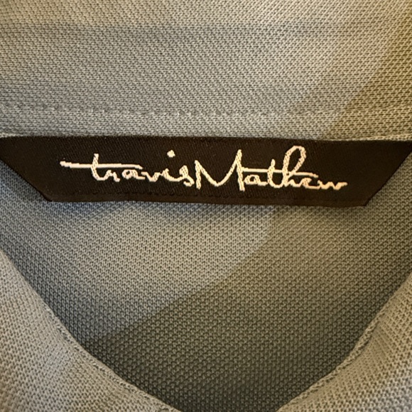 Travis Mathew Light Gray Polo Shirt - Picture 2 of 7